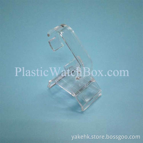 Custom Acrylic Clear Watch Display Rack from watch packaging box factory for jewelry YK-WD-510
